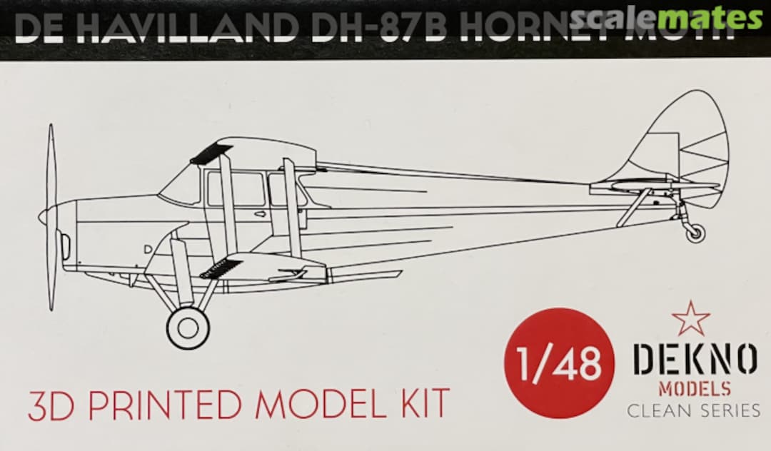 Boxart De Havilland DH-87B Hornet Moth CS.480601 Dekno Models