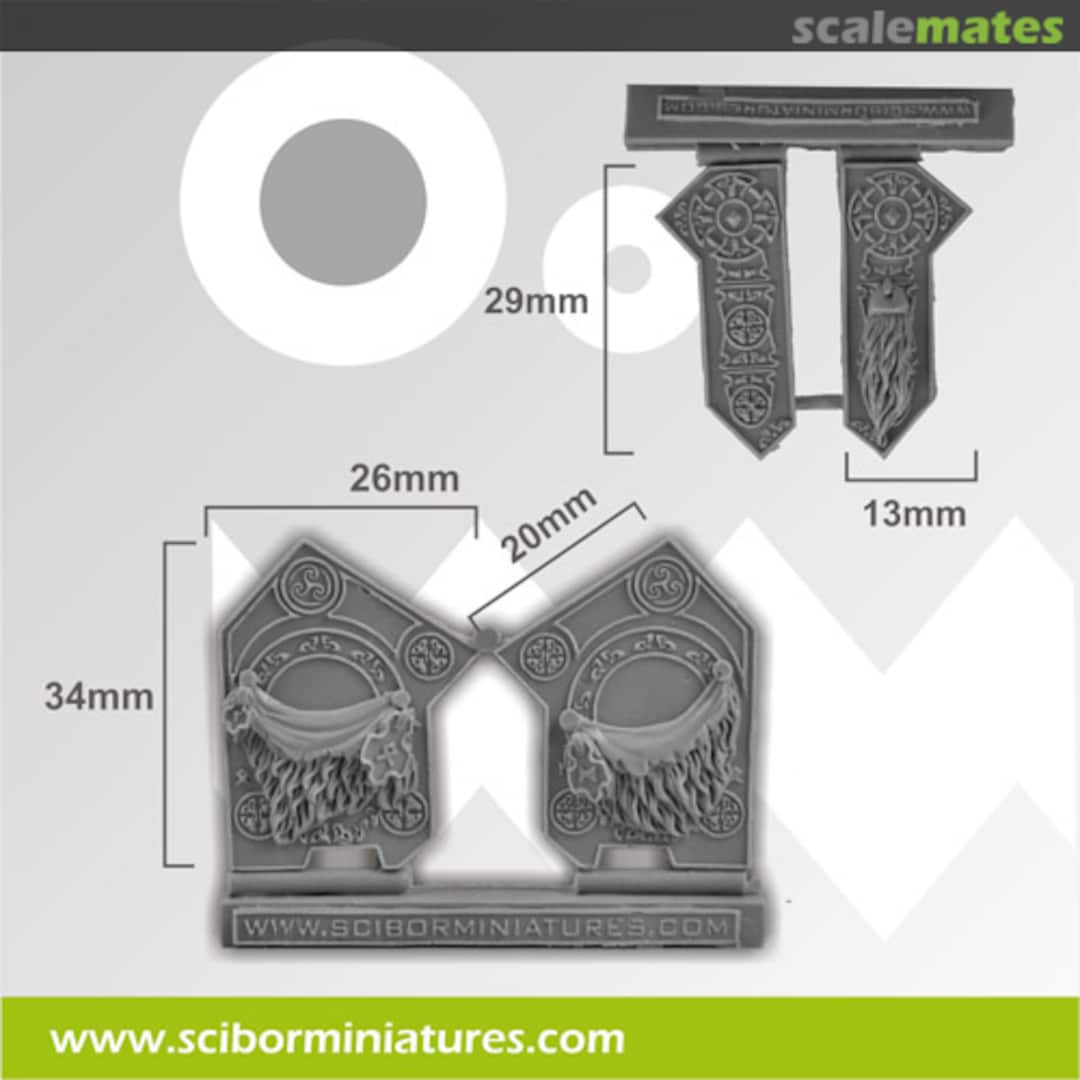 Boxart Celtic Conversion set 2 (4 pcs) CPCE0210 Scibor Monsterous Miniatures Boxart Celtic Conversion set 2 (4 pcs) CPCE0210 Scibor Monsterous Miniatures