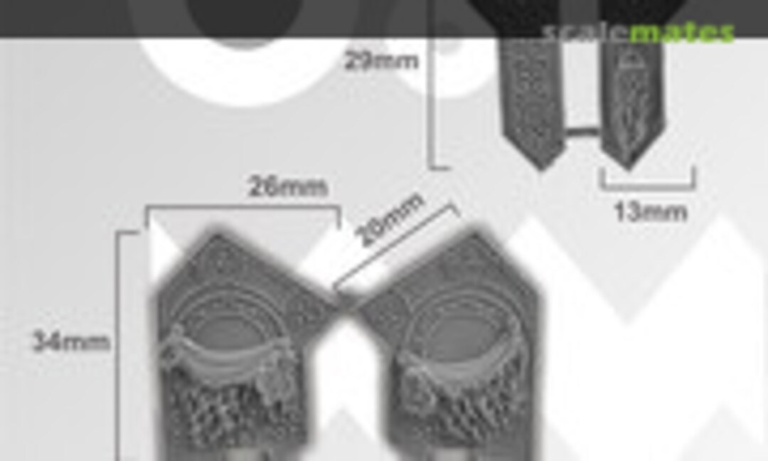 No Celtic Conversion set 2 (4 pcs) (Scibor Monsterous Miniatures CPCE0210) CPCE0210