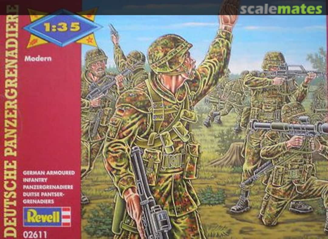 Boxart Deutsche Infanterie (modern) 02611 Revell Boxart Deutsche Infanterie (modern) 02611 Revell