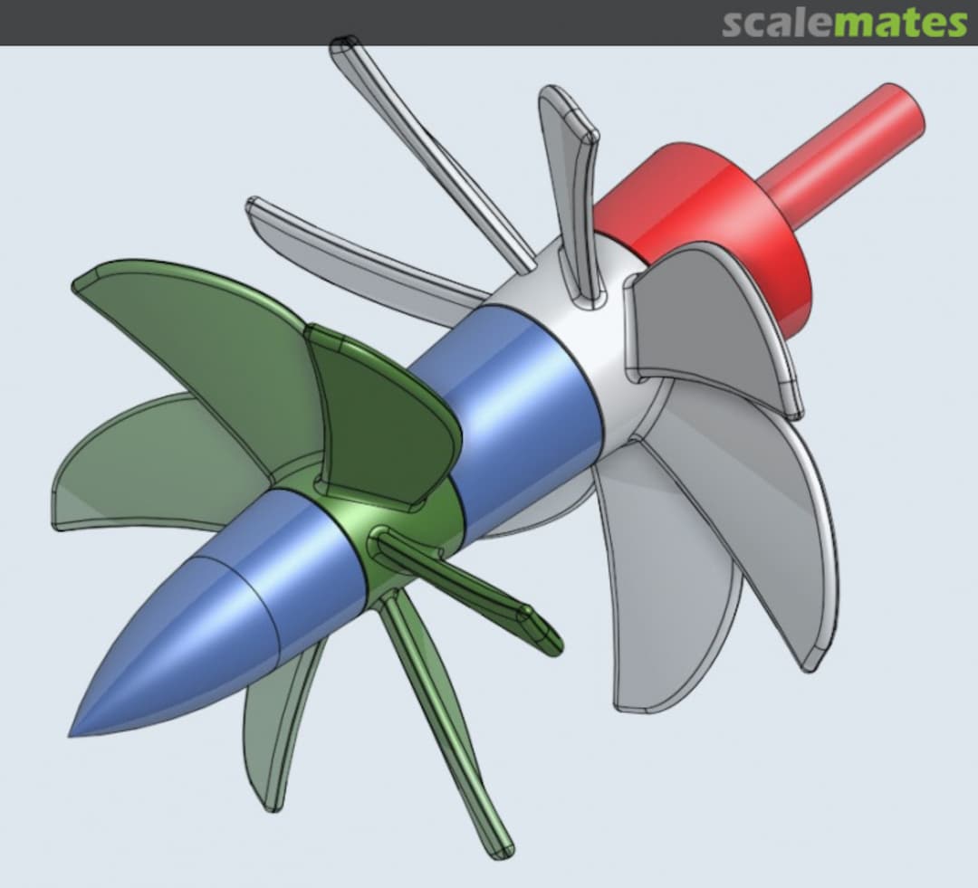 Boxart USS Jack SSN 605 Permit/Thresher 2 x 2-screw contra-prop set 265604887064 Mulsanne's Model Corner Boxart USS Jack SSN 605 Permit/Thresher 2 x 2-screw contra-prop set 265604887064 Mulsanne's Model Corner