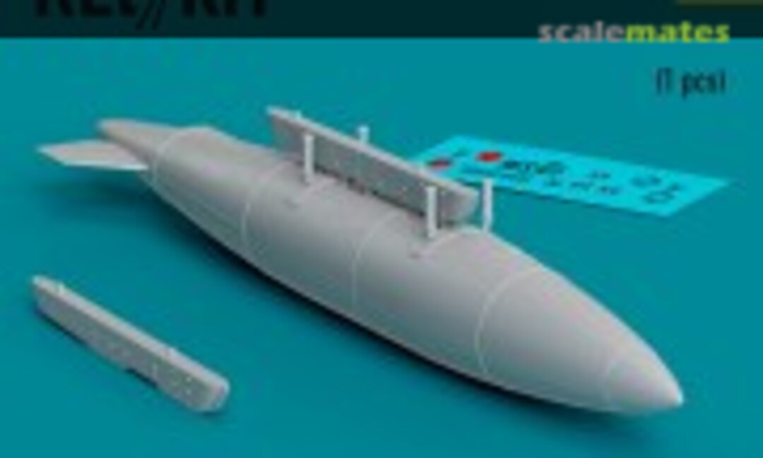 1:32 150 gallon fuel tank AERO 1C (FPU-3/A) USN & USMC (1 pc) (3D Printed) (ResKit RSU32-0133) RSU32-0133