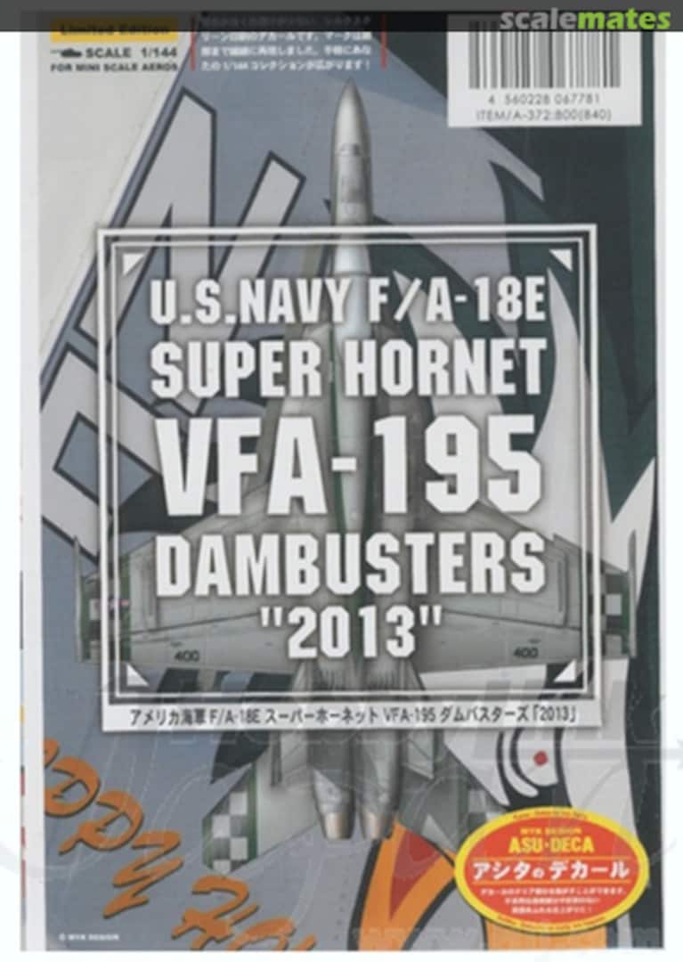 Boxart US.Navy F/A-18E VFA-195 Dambusters 2013 06778 MYK Design Boxart US.Navy F/A-18E VFA-195 Dambusters 2013 06778 MYK Design