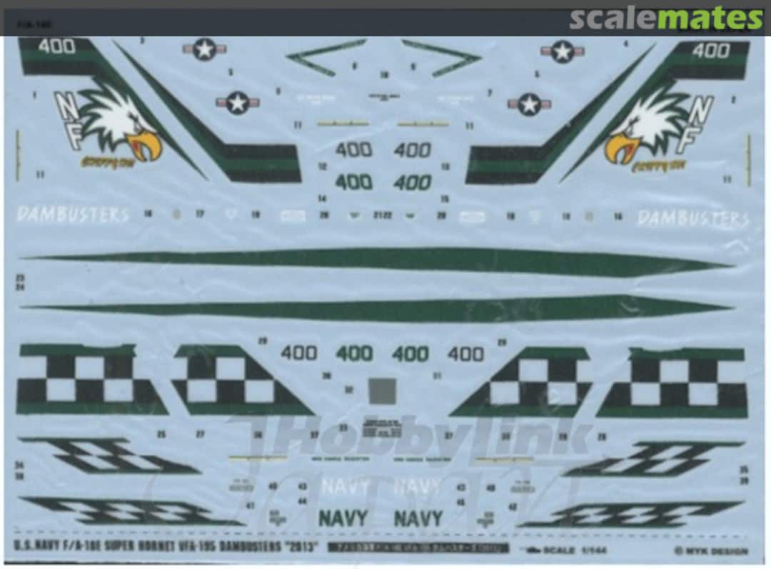 Contents US.Navy F/A-18E VFA-195 Dambusters 2013 06778 MYK Design Contents US.Navy F/A-18E VFA-195 Dambusters 2013 06778 MYK Design