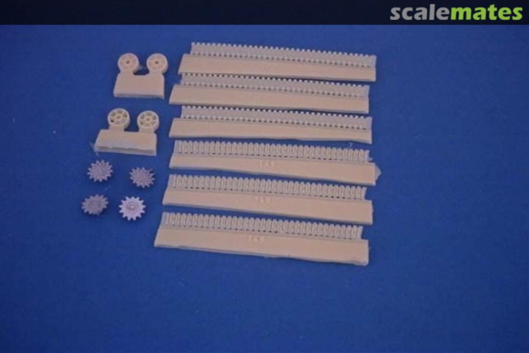 Boxart Sherman T54E1 tracks (all steel) MR-72062 MR Modellbau Boxart Sherman T54E1 tracks (all steel) MR-72062 MR Modellbau