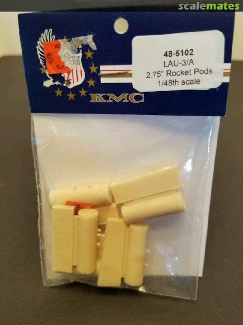 Boxart LAU-3 2.75in Rocket Pods (Vietnam) 48-5102 KMC