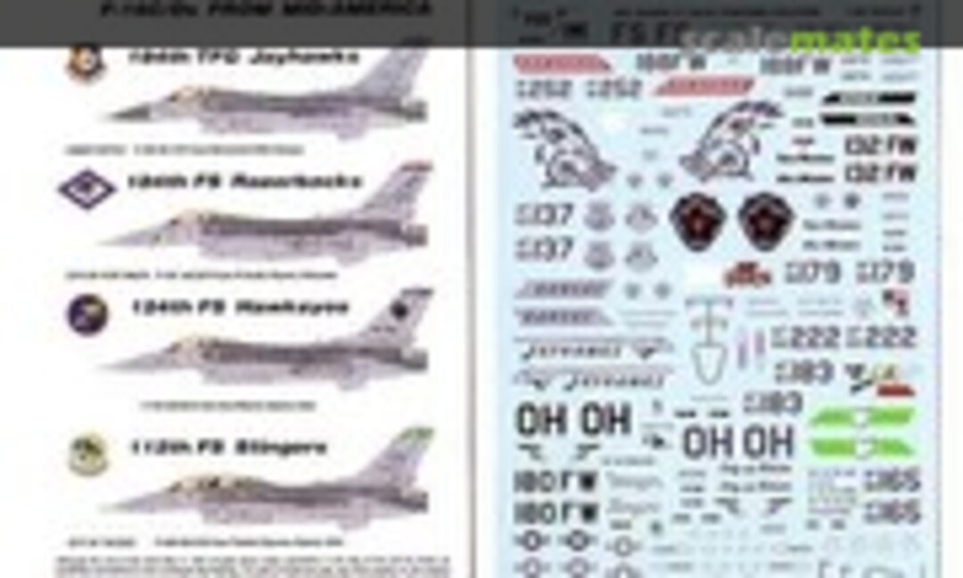 1:48 Vipers on Guard (Fox One Decals 48-016) 48-016