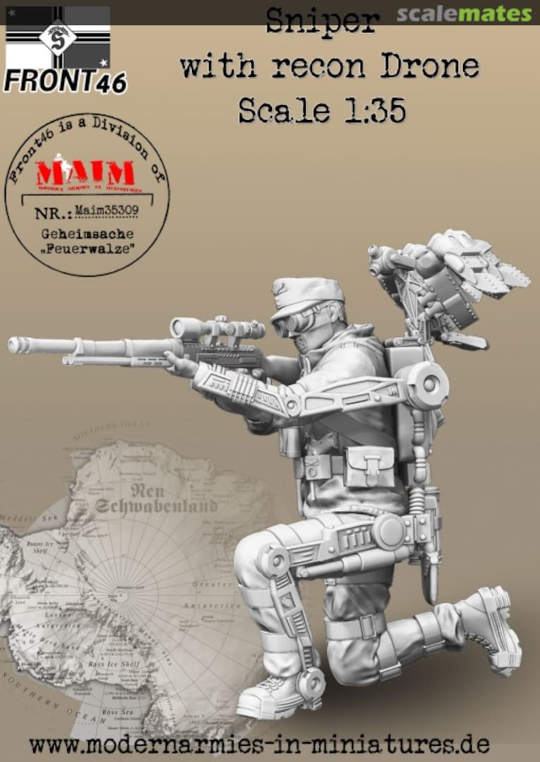Boxart Sniper with Recon Drone MAIM35309 MAiM Boxart Sniper with Recon Drone MAIM35309 MAiM
