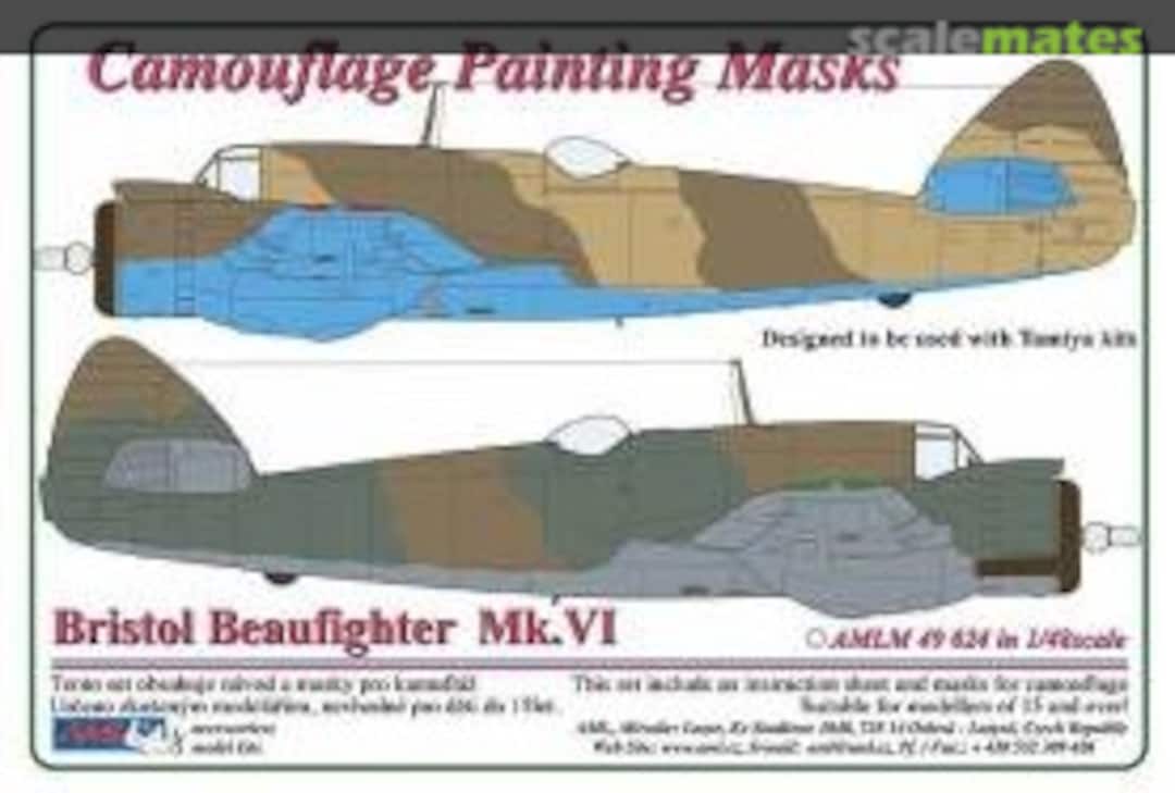 Boxart Bristol Beaufighter Mk.VI - 2 Variant Camouflage Patter AMLM49024 AML