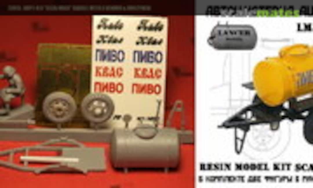 1:72 &quot;beer/kvas&quot; barrel (Lancer Model LM72013)