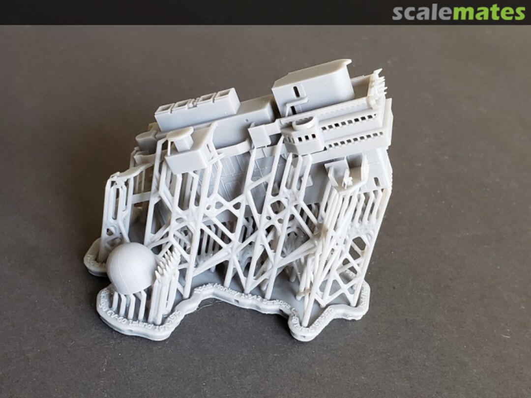 Boxart USS Saratoga CVA-60 Island, 1970-1975 542-CV60.1970-1975 Model Monkey