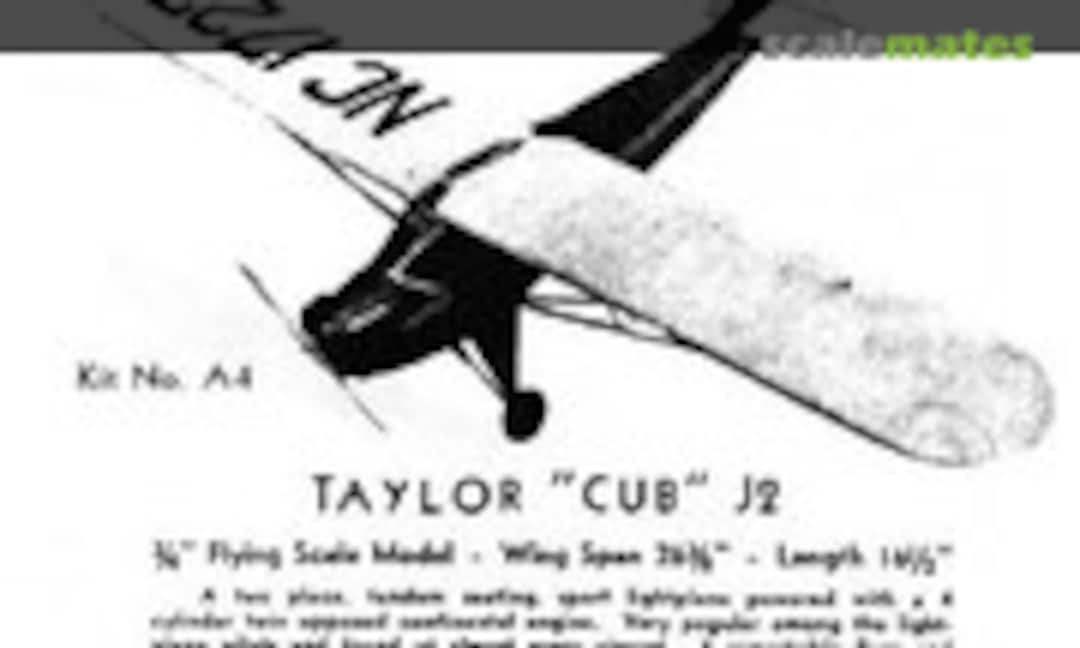 1:16 Taylor Cub J2 (Megow A4)