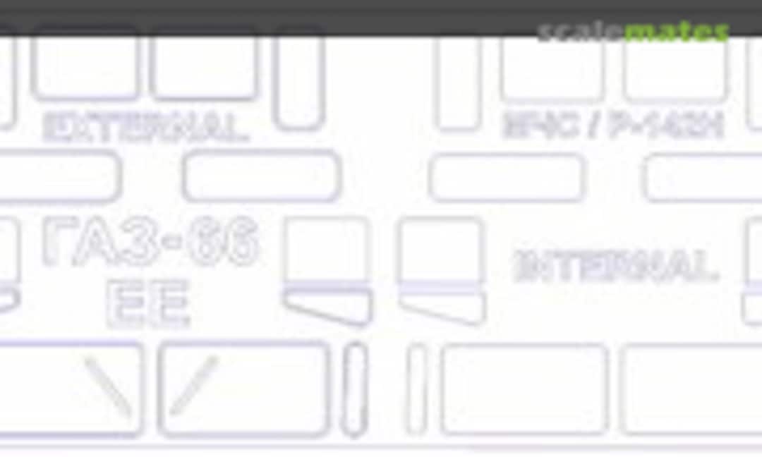 1:35 GAZ-66 / GAZ-66 MchS / R-142H (KV Models 35029) 35029