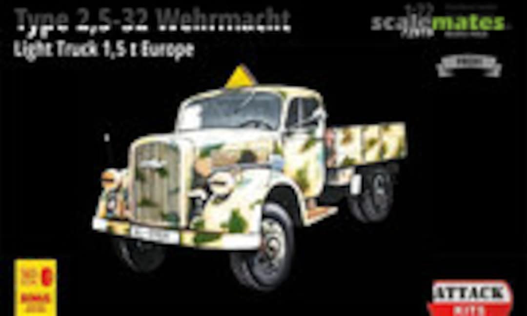 1:72 Type 2,5-32 Wehrmacht (Attack Hobby Kits 72919)