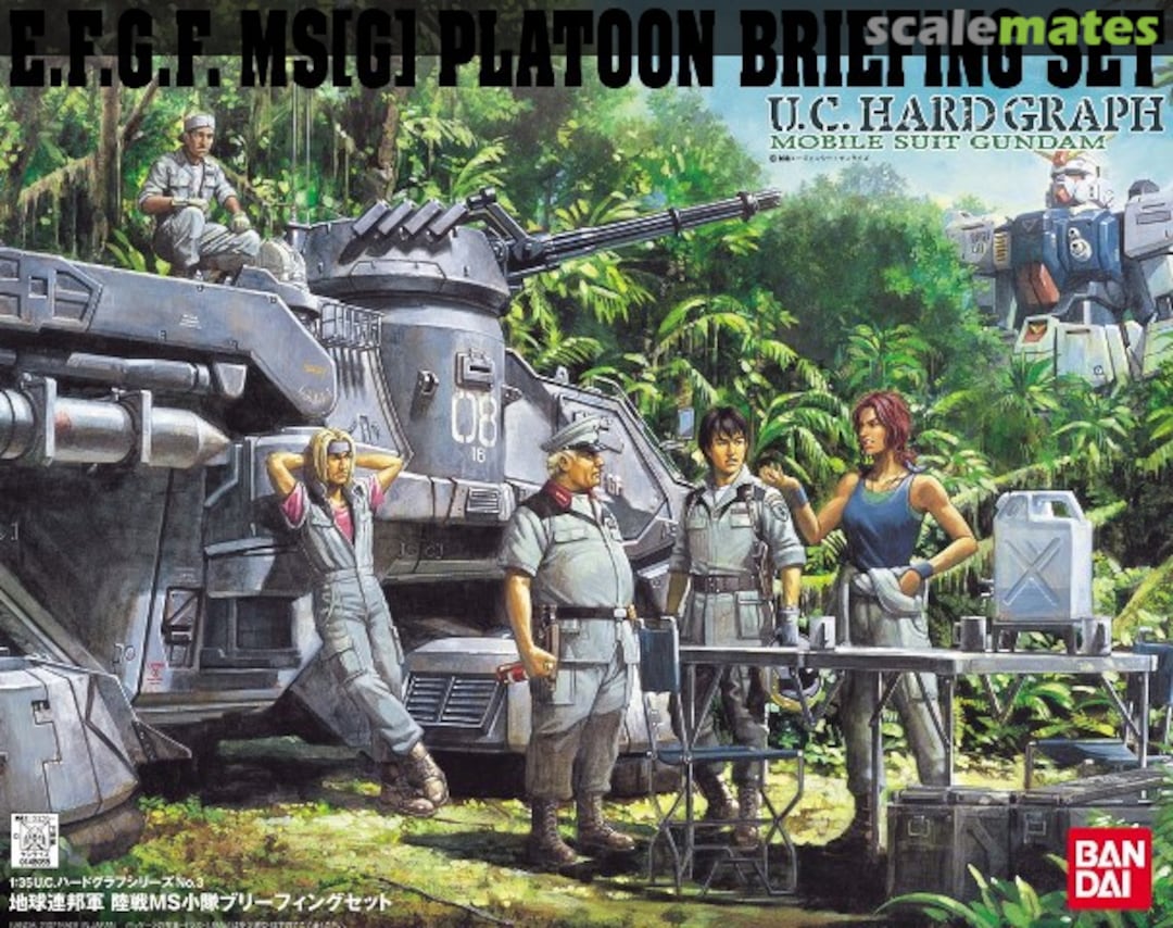 Boxart E.F.G.F. MS [G] Platoon Briefing Set 0148085 Bandai