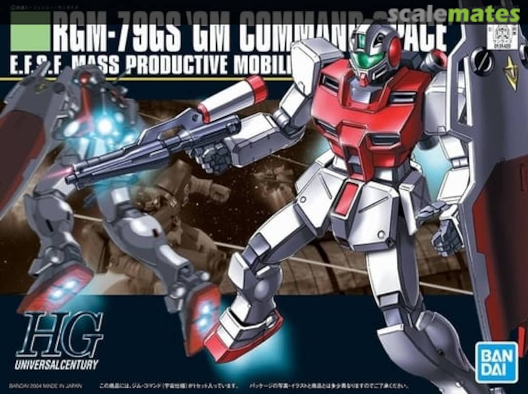 Boxart RGM-79GS "GM Command Space" 5055729 Bandai Spirits Boxart RGM-79GS "GM Command Space" 5055729 Bandai Spirits