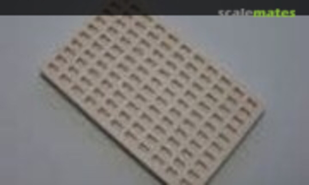 1:35 4" x 8" Setts (Cobblestones) Mould (Diorama Debris 1350005) 1350005