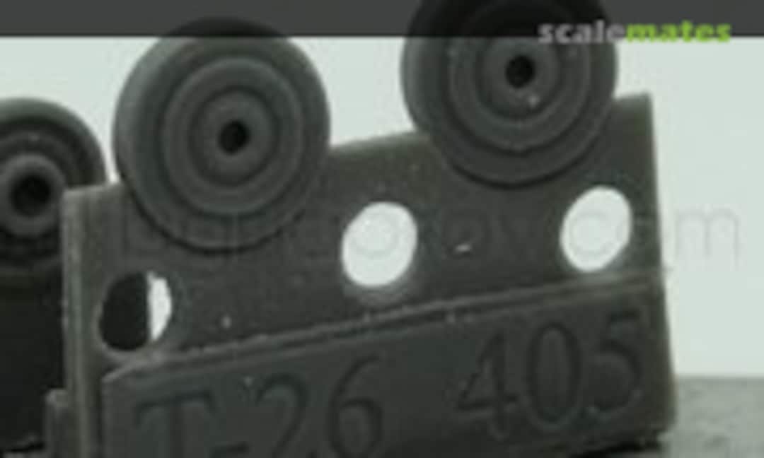 1:72 Wheels for T-26, middle (OKB Grigorov S72405) S72405