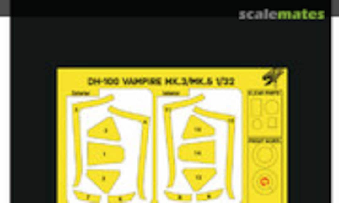 1:32 DH-100 Vampire (HGW Models 632860)