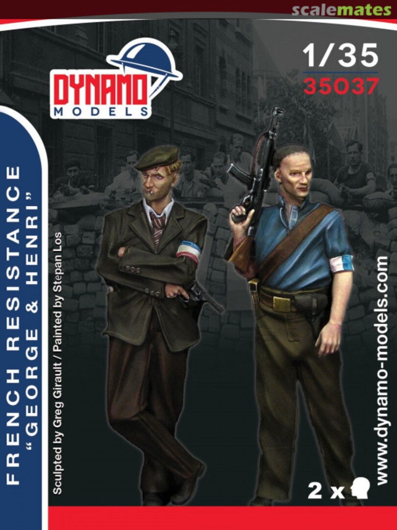 Boxart French Resistance - George & Henri 35037 Dynamo Models Boxart French Resistance - George & Henri 35037 Dynamo Models