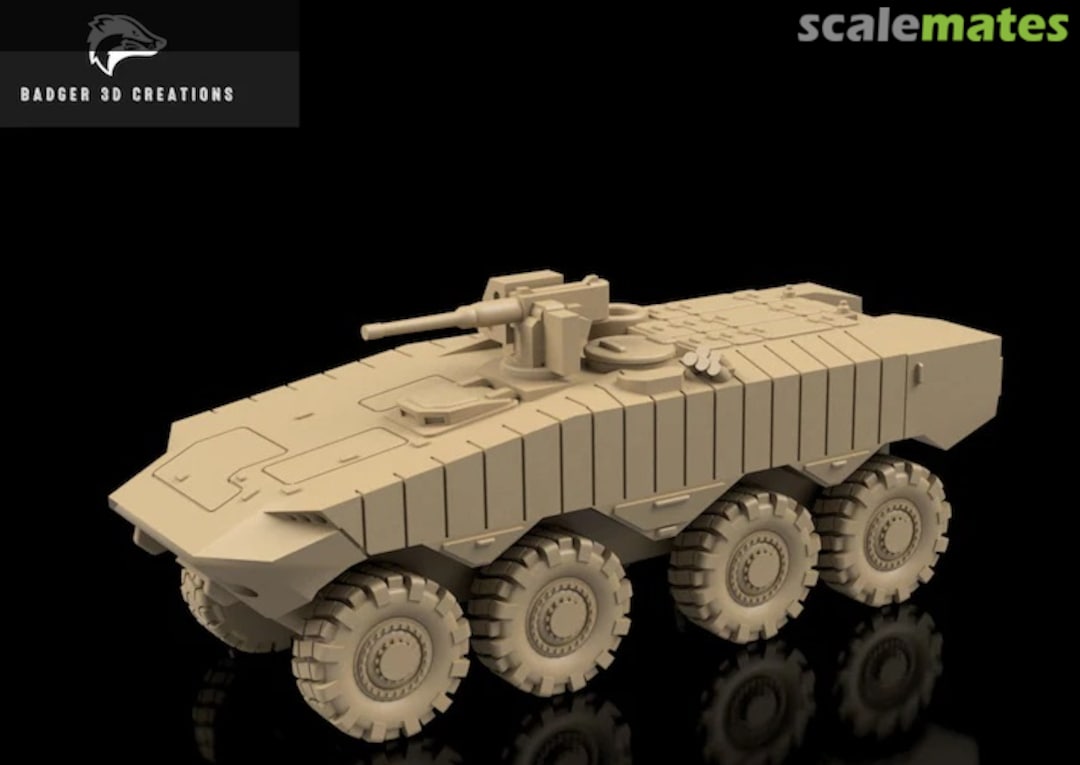 Boxart Israeli Eitan 8x8 IFV Badger 3D Boxart Israeli Eitan 8x8 IFV Badger 3D