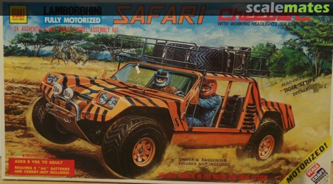 Boxart Lamborghini Safari Cheetah OT3-130 Otaki/Scale Craft Boxart Lamborghini Safari Cheetah OT3-130 Otaki/Scale Craft