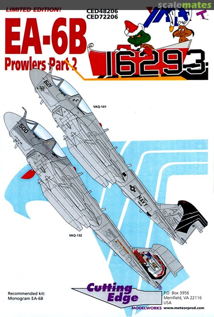 Boxart EA-6B Prowlers CED48206 Cutting Edge Modelworks Boxart EA-6B Prowlers CED48206 Cutting Edge Modelworks