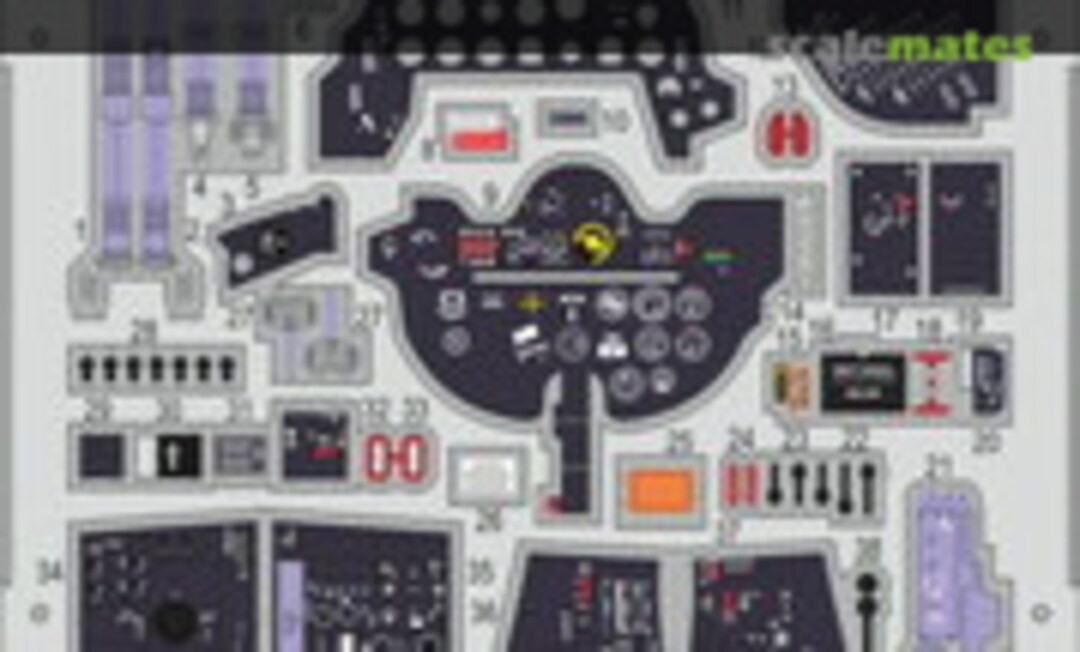 1:32 A-1H interior S.A. (Eduard 33133) 33133