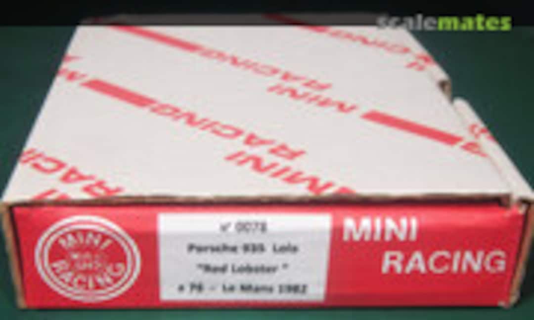 1:43 Porsche 935 Lola (Mini Racing 0078)