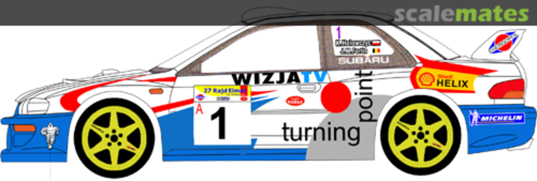 Boxart Subaru Impreza S4 WRC '98 (R17 WRC) "WIZJATV" 24041 MF-Zone Boxart Subaru Impreza S4 WRC '98 (R17 WRC) "WIZJATV" 24041 MF-Zone