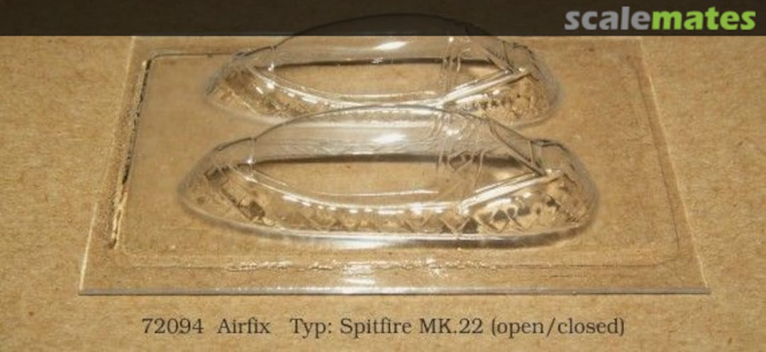 Boxart Canopy for Spitfire Mk. 22 (open-closed) (Airfix) 72094 Rob-Taurus Boxart Canopy for Spitfire Mk. 22 (open-closed) (Airfix) 72094 Rob-Taurus