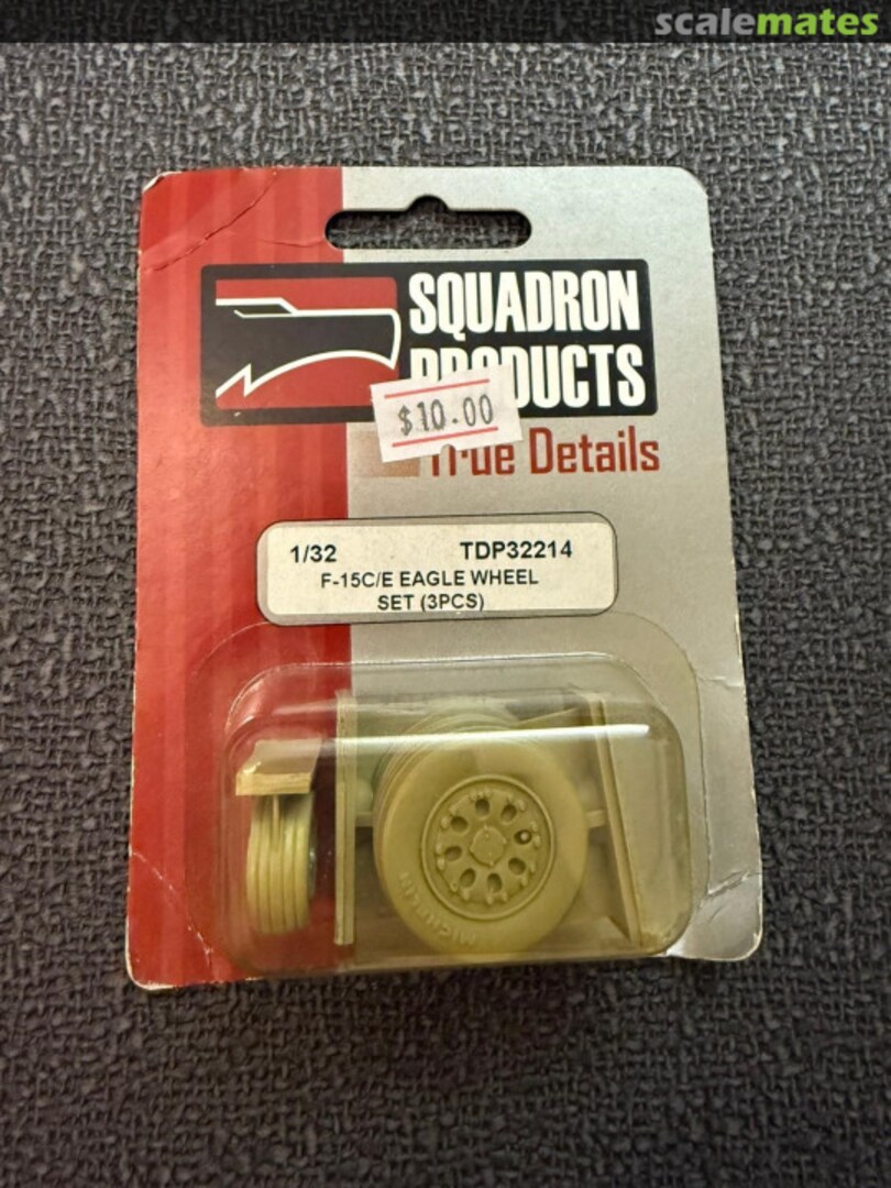 Boxart McDonnell F-15C/F-15E Eagle wheel set 32214 True Details
