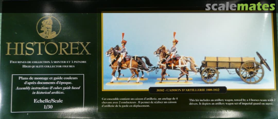 Boxart Caisson d'Artillerie 1808-1812 30302 Historex