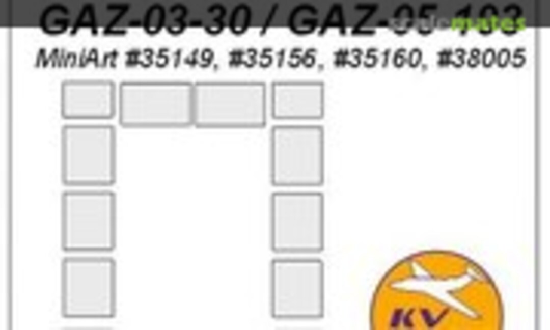 1:35 GAZ-03-30 & GAZ-05-193 (KV Models 35040) 35040