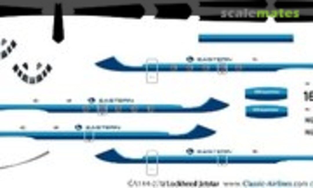 1:144 Eastern Lockheed Jetstar (Classic Airlines CA144-270) CA144-270