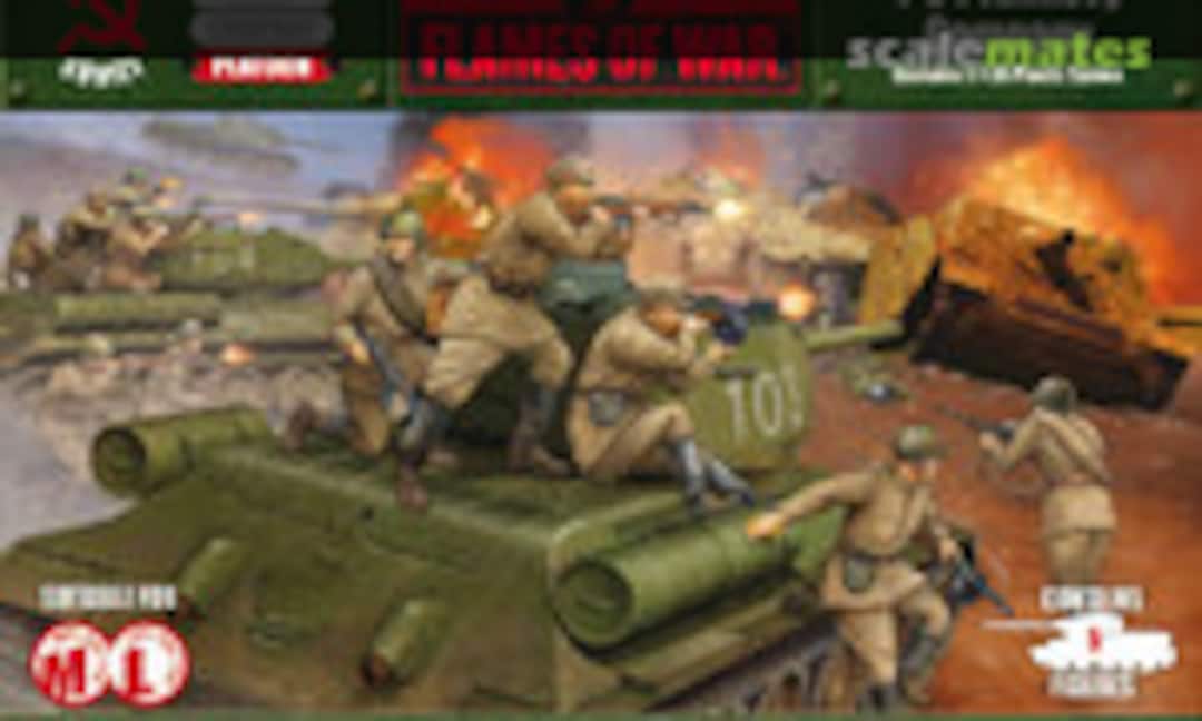 Flames Of War: T-34 Tankovy Company (Flames of War SBX30)