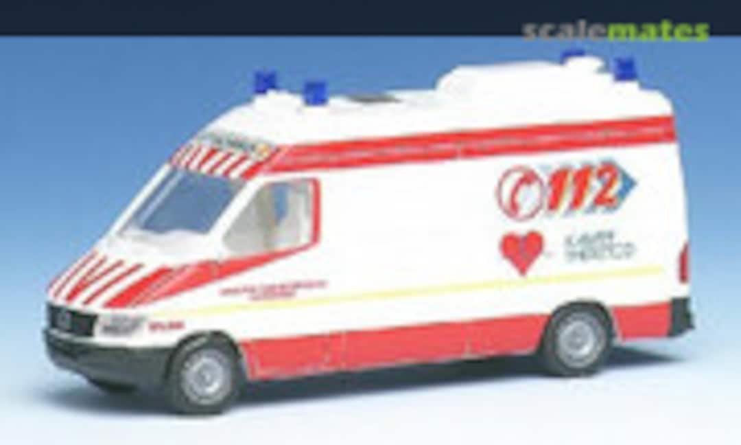 1:87 Mercedes Benz Sprinter ASB Darmstadt RTW (Herpa 184762)