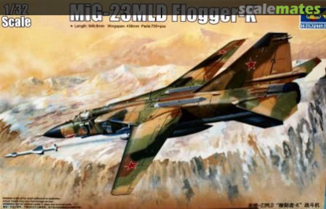 Boxart MiG-23MLD Flogger-K 03211 Trumpeter Boxart MiG-23MLD Flogger-K 03211 Trumpeter