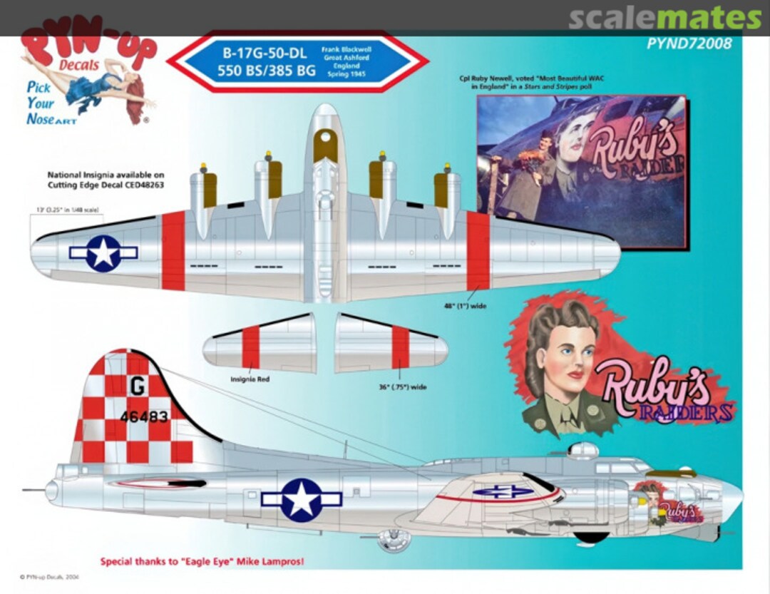 Boxart Fortress Chicks Part 2 PYND72008 Pyn-Up Decals Boxart Fortress Chicks Part 2 PYND72008 Pyn-Up Decals