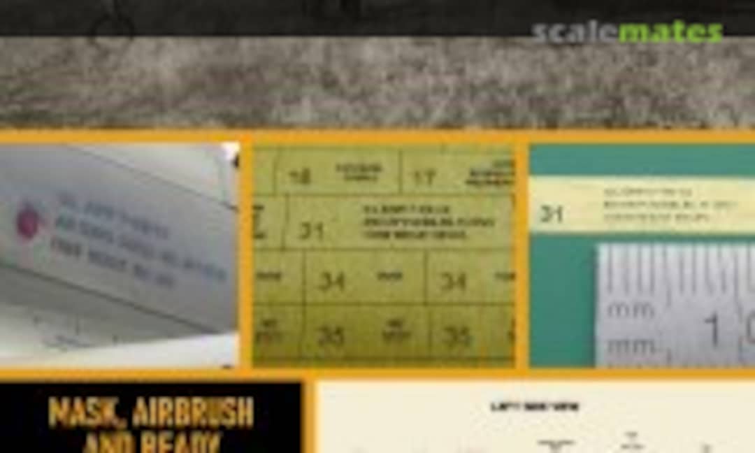 1:32 P-39Q "Makin Airacobras" stencilling and national insignia masks (1ManArmy 32DET047) 32DET047