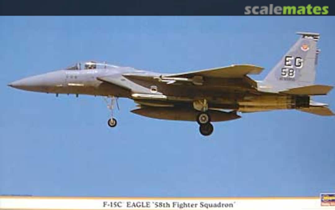 Boxart F-15C Eagle `58th Fighter Squadron´ 09492 Hasegawa Boxart F-15C Eagle `58th Fighter Squadron´ 09492 Hasegawa