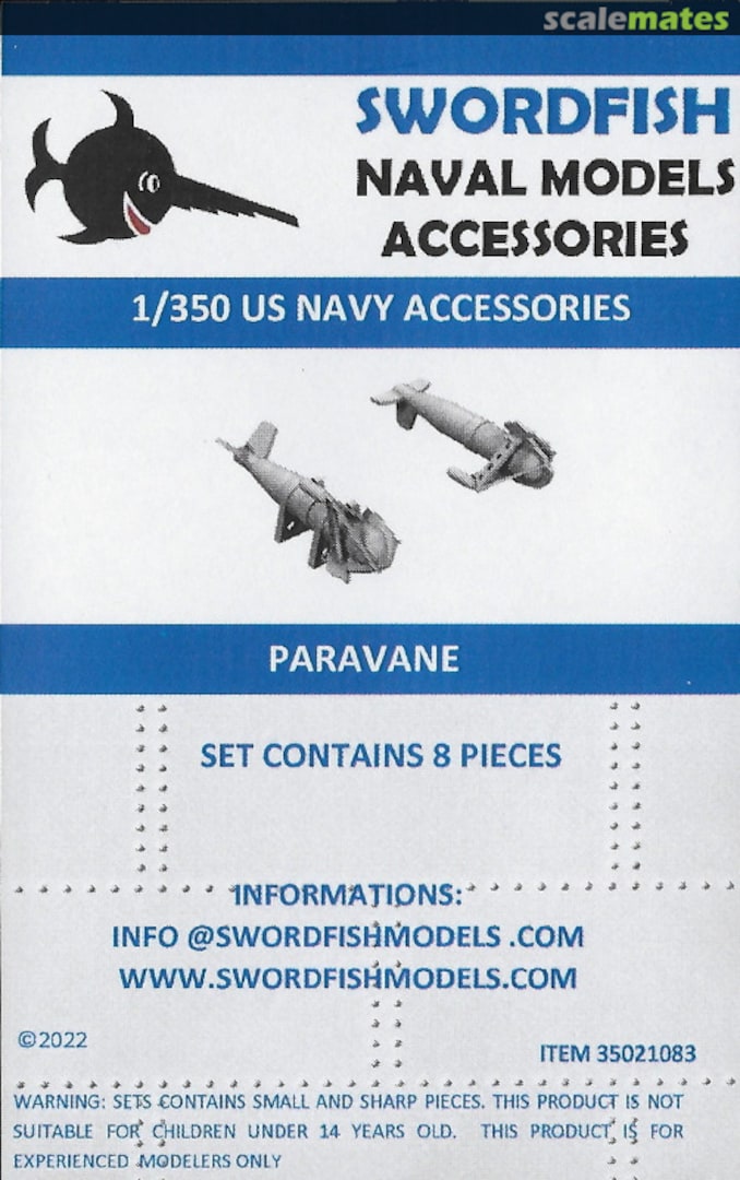 Boxart Paravane 35021083 Swordfish Boxart Paravane 35021083 Swordfish