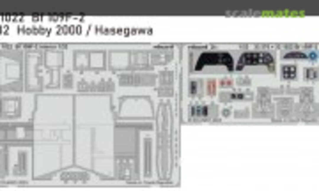 1:32 Bf 109F-2 interior detail set (Eduard 321022) 321022