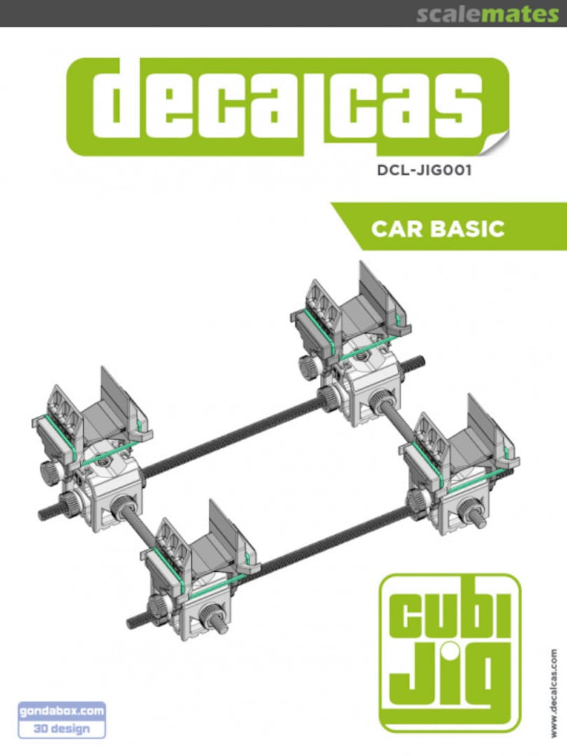 Boxart Car CubiJig DCL-JIG001 Decalcas Boxart Car CubiJig DCL-JIG001 Decalcas