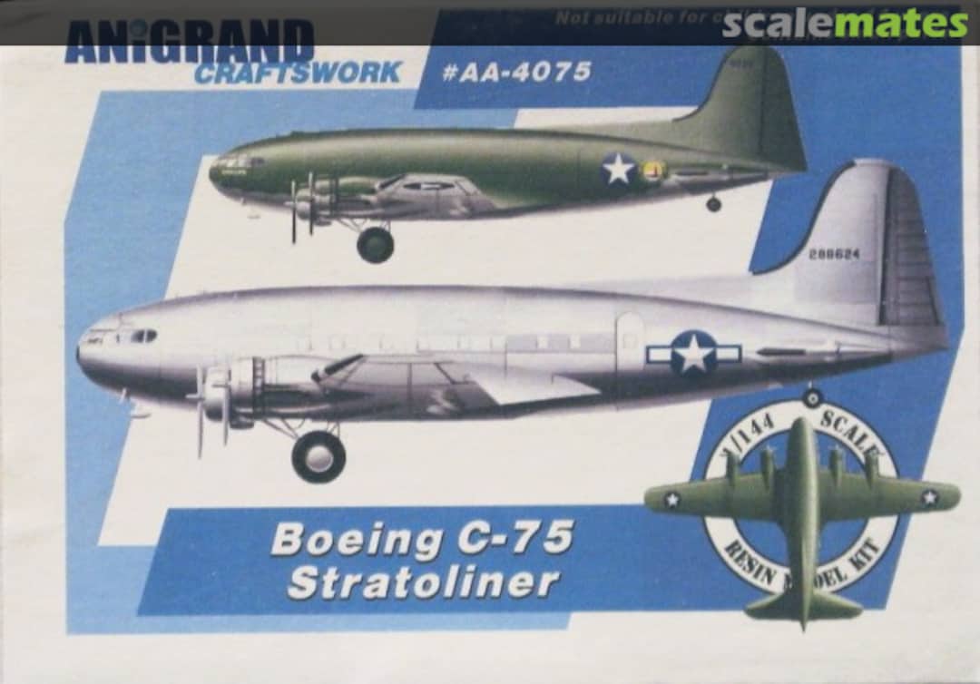 Boxart Boeing C-75 Stratoliner AA-4075 Anigrand Craftswork Boxart Boeing C-75 Stratoliner AA-4075 Anigrand Craftswork