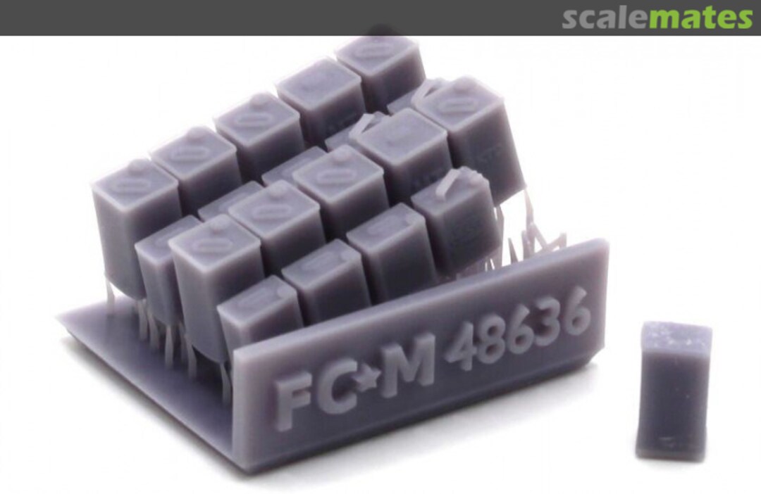 Contents Flimsy - British WWII Fuel Containers (3D-Printed) 48636 FC Model Trend Contents Flimsy - British WWII Fuel Containers (3D-Printed) 48636 FC Model Trend