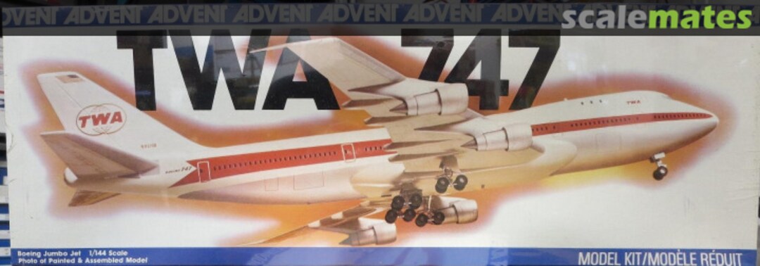 Boxart TWA 747 3402 Advent Boxart TWA 747 3402 Advent