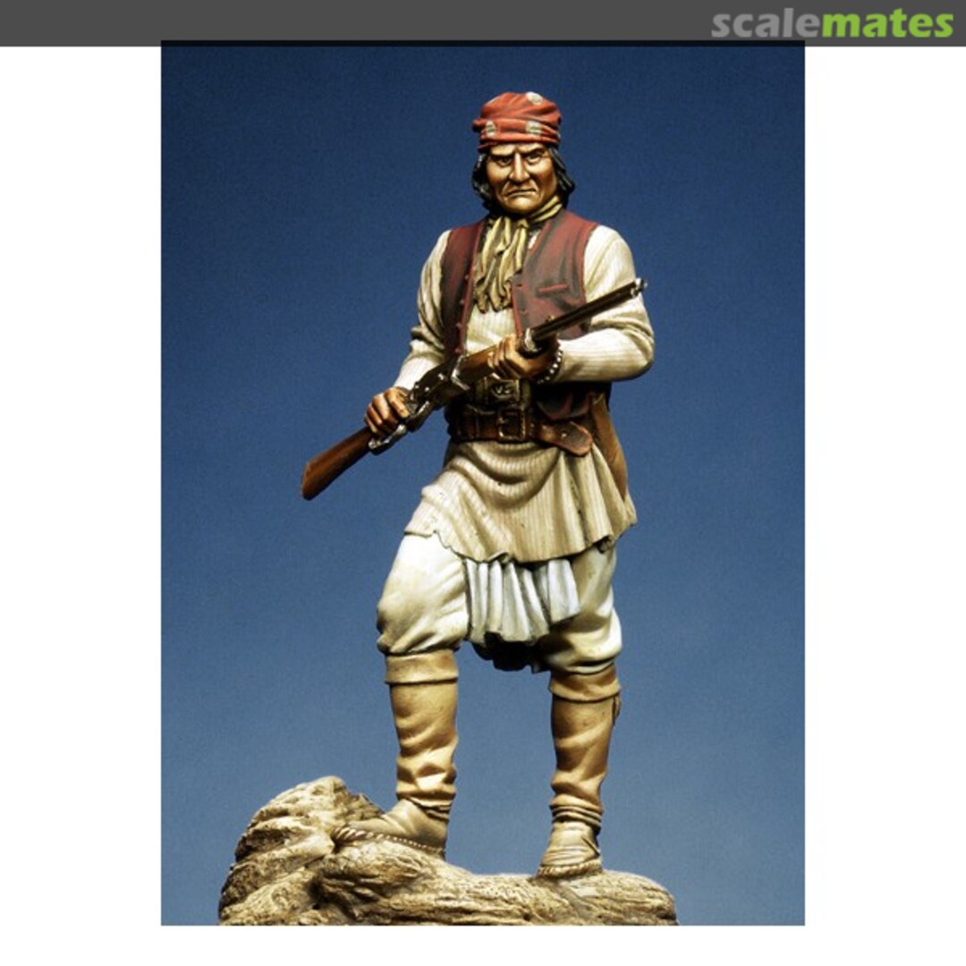Boxart Geronimo (Goyathlay) 1829 - 1909 (Apache Leader) ROM54074 Romeo Models Boxart Geronimo (Goyathlay) 1829 - 1909 (Apache Leader) ROM54074 Romeo Models