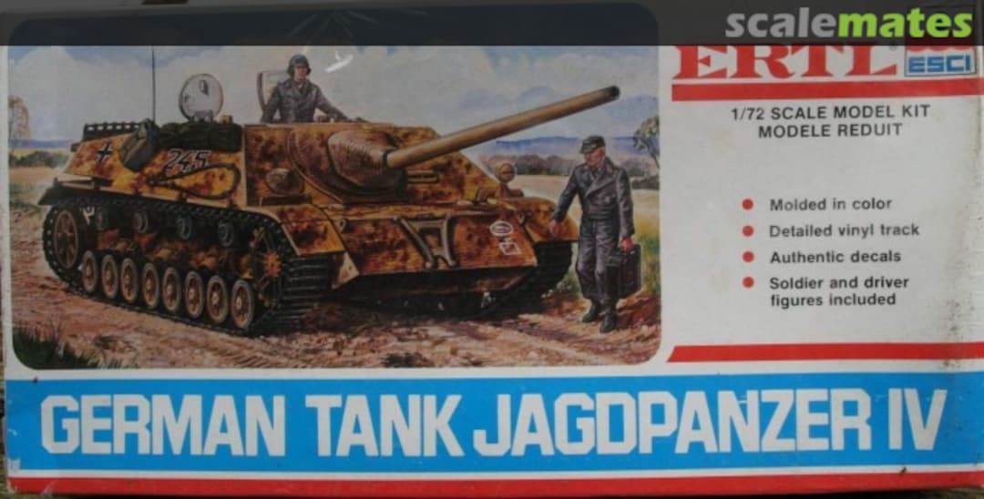 Boxart Jagdpanzer IV 8301 ERTL Boxart Jagdpanzer IV 8301 ERTL