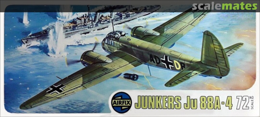 Boxart Junkers Ju 88A-4 03007-0 Airfix Boxart Junkers Ju 88A-4 03007-0 Airfix